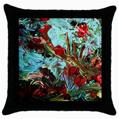 Eden Garden 7 Throw Pillow Case (black) by bestdesignintheworld