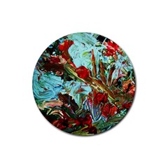 Eden Garden 7 Rubber Coaster (round)  by bestdesignintheworld