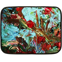 Eden Garden 7 Fleece Blanket (mini) by bestdesignintheworld