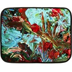 Eden Garden 7 Double Sided Fleece Blanket (Mini)  35 x27  Blanket Front