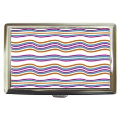 Colorful Wavy Stripes Pattern 7200 Cigarette Money Cases by dflcprints