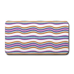 Colorful Wavy Stripes Pattern 7200 Medium Bar Mats by dflcprints