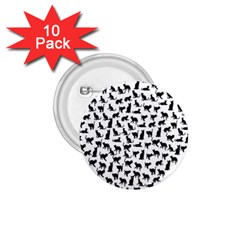 Heart Love Cats Kitten Kitty 1 75  Buttons (10 Pack) by Simbadda