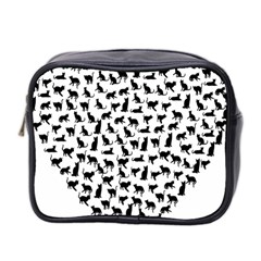 Heart Love Cats Kitten Kitty Mini Toiletries Bag 2-side by Simbadda