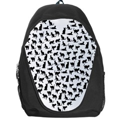 Heart Love Cats Kitten Kitty Backpack Bag by Simbadda