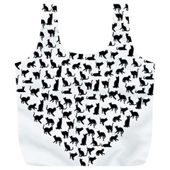 Heart Love Cats Kitten Kitty Full Print Recycle Bags (l)  by Simbadda