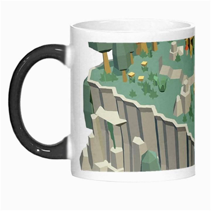 Camping Low Poly 3d Polygons Morph Mugs