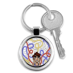 Unordered Chaos Key Chains (Round) 