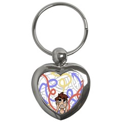 Unordered Chaos Key Chains (heart) 