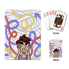 Unordered Chaos Playing Card