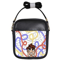 Unordered Chaos Girls Sling Bags by Simbadda