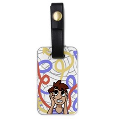 Unordered Chaos Luggage Tags (One Side) 