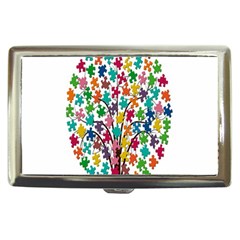 Tree Share Pieces Of The Puzzle Cigarette Money Cases by Simbadda