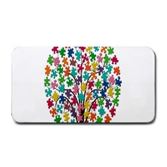 Tree Share Pieces Of The Puzzle Medium Bar Mats by Simbadda