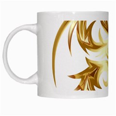 Dragon Animal Beast Creature White Mugs