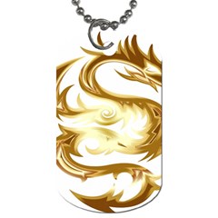 Dragon Animal Beast Creature Dog Tag (two Sides) by Simbadda