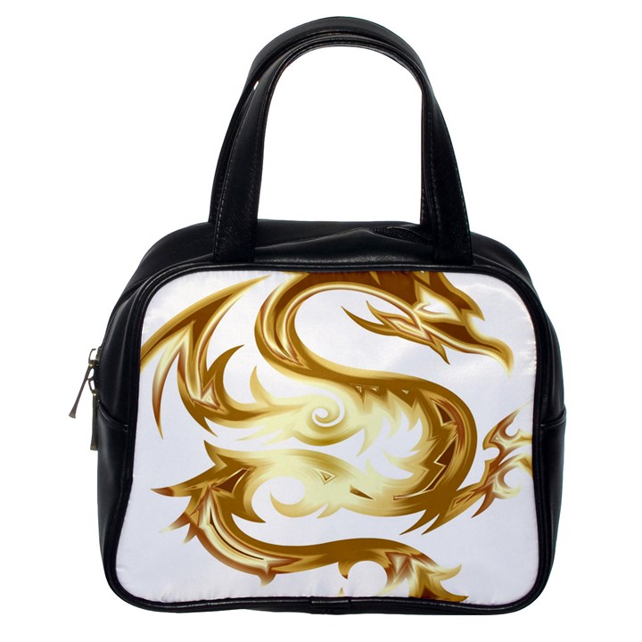 Dragon Animal Beast Creature Classic Handbags (One Side)