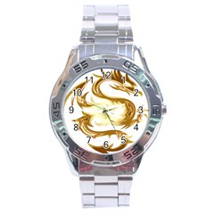 Dragon Animal Beast Creature Stainless Steel Analogue Watch by Simbadda