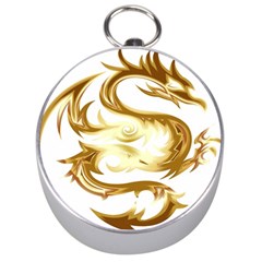 Dragon Animal Beast Creature Silver Compasses