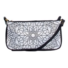 Floral Flower Mandala Decorative Shoulder Clutch Bags by Simbadda