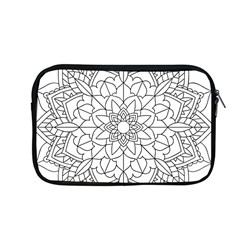 Floral Flower Mandala Decorative Apple Macbook Pro 13  Zipper Case by Simbadda