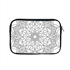 Floral Flower Mandala Decorative Apple Macbook Pro 15  Zipper Case by Simbadda