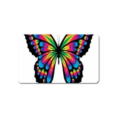 Abstract Animal Art Butterfly Magnet (name Card) by Simbadda