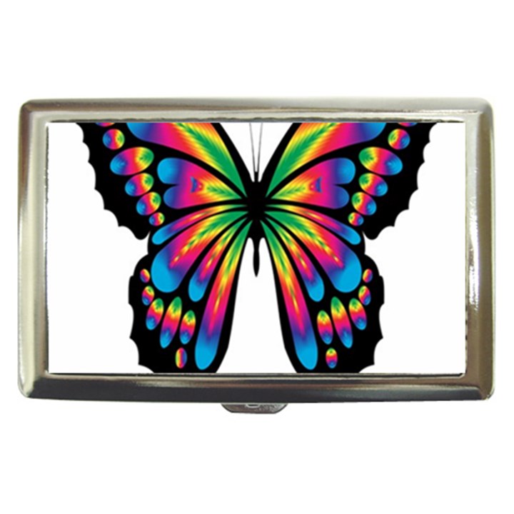 Abstract Animal Art Butterfly Cigarette Money Cases