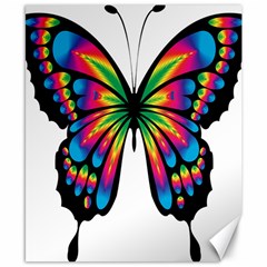 Abstract Animal Art Butterfly Canvas 8  X 10  by Simbadda