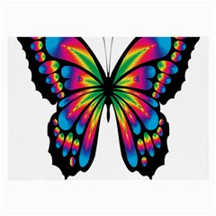 Abstract Animal Art Butterfly Large Glasses Cloth (2-side) by Simbadda