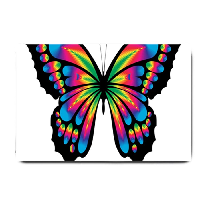 Abstract Animal Art Butterfly Small Doormat 