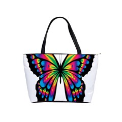 Abstract Animal Art Butterfly Shoulder Handbags by Simbadda