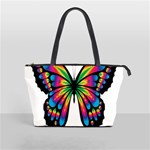 Abstract Animal Art Butterfly Shoulder Handbags Front