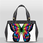 Abstract Animal Art Butterfly Office Handbags (2 Sides)  Front