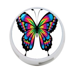 Abstract Animal Art Butterfly 4-port Usb Hub (one Side) by Simbadda