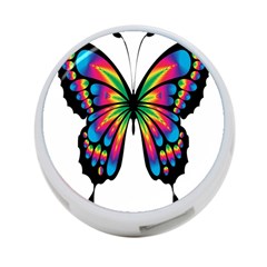 Abstract Animal Art Butterfly 4-port Usb Hub (two Sides)  by Simbadda