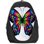 Abstract Animal Art Butterfly Backpack Bag Front