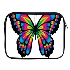 Abstract Animal Art Butterfly Apple Ipad 2/3/4 Zipper Cases by Simbadda