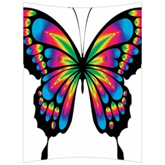 Abstract Animal Art Butterfly Back Support Cushion by Simbadda