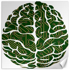 Circuit Anatomy Canvas 20  X 20   by Simbadda