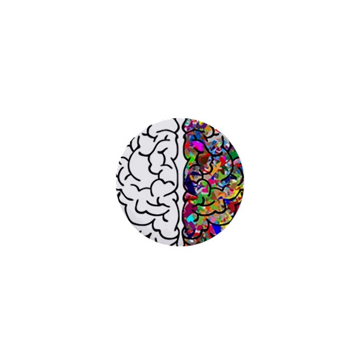 Brain Mind Anatomy 1  Mini Buttons