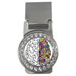 Brain Mind Anatomy Money Clips (CZ)  Front