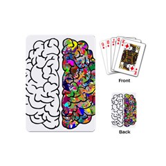 Brain Mind Anatomy Playing Cards (mini)  by Simbadda