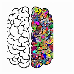 Brain Mind Anatomy Small Garden Flag (Two Sides)