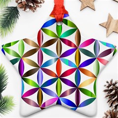 Flower Of Life Sacred Geometry Ornament (Star)