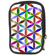 Flower Of Life Sacred Geometry Compact Camera Cases