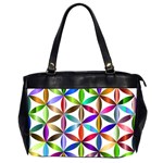 Flower Of Life Sacred Geometry Office Handbags (2 Sides)  Front