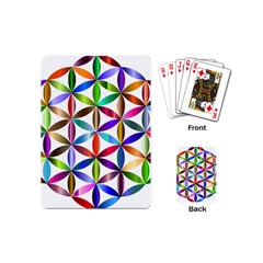 Flower Of Life Sacred Geometry Playing Cards (Mini) 