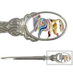 Horse Equine Psychedelic Abstract Letter Openers by Simbadda