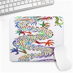 Dragon Asian Mythical Colorful Large Mousepads Front